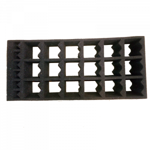 Rack in spugna assorbente per il trasporto di contenitori istologici cod. 45390080